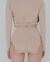 BASERANGE High-waisted flared briefs Portugal BAS-UNHW-BL-000-HAPTIC